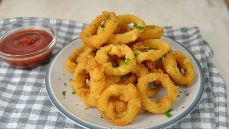 Aros de cebolla, receta de cocina