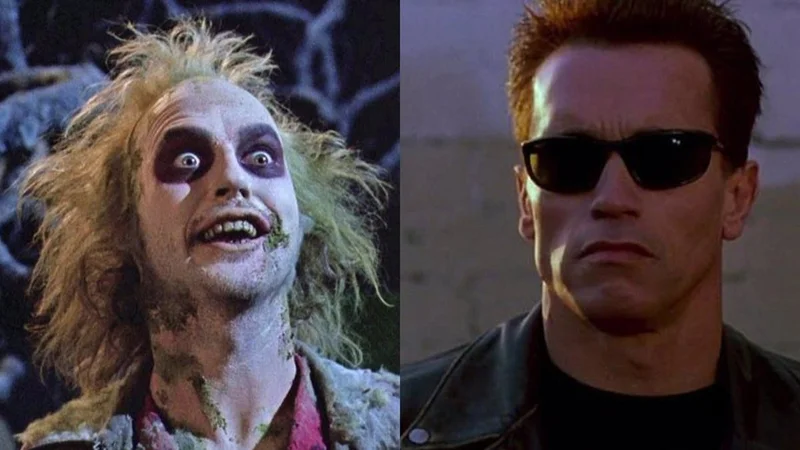 Beetlejuice. Arnold Schwarzenegger