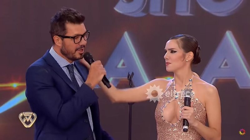 Julieta Nair Calvo y Marcelo Tinelli ShowMatch