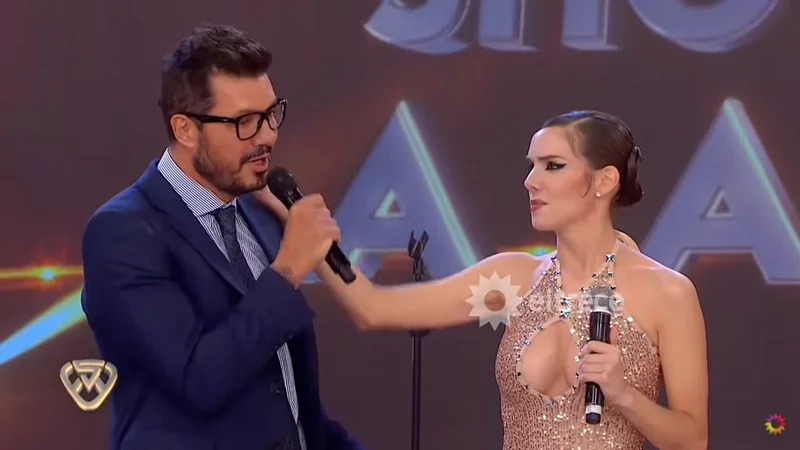 Julieta Nair Calvo y Marcelo Tinelli ShowMatch