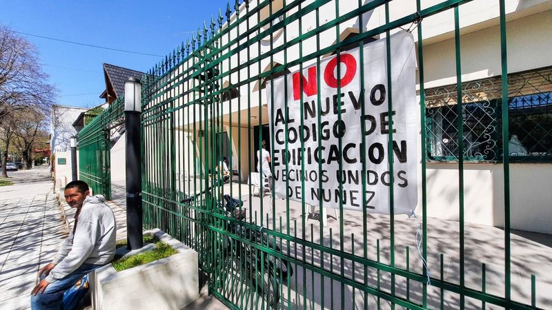 Torres Nuñez protesta
