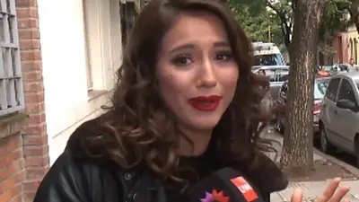 Flor Vigna llorando. Flor Vigna llorando.
