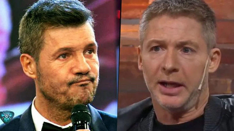 Marcelo Tinelli, enojado con Adrián Suar