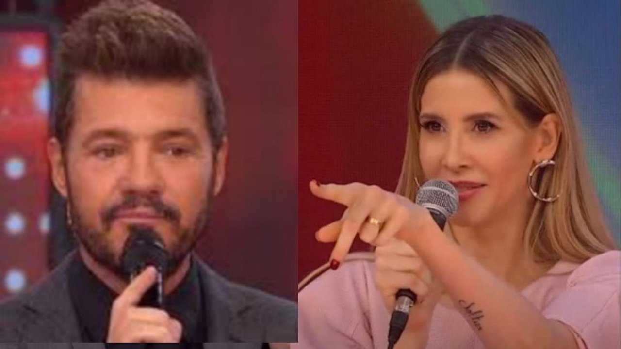 Marcelo Tinelli y Guillermina Valdés