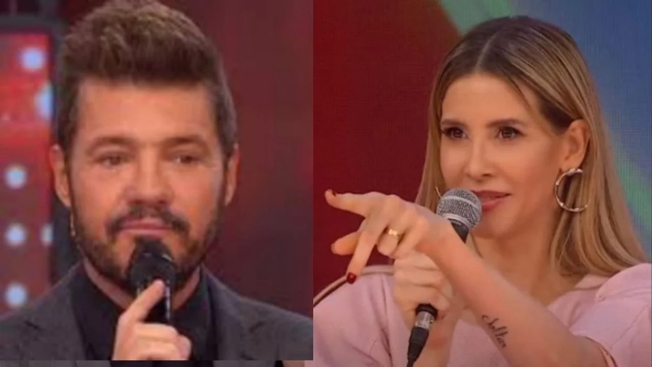 Marcelo Tinelli y Guillermina Valdés