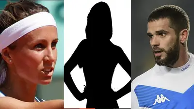 Fernando Gago y Gisela Dulko. Fernando Gago y Gisela Dulko.