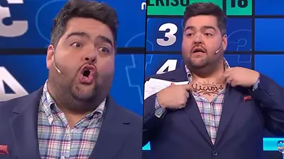 Darío Barassi se hizo un tatuaje en medio del programa 100 argentinos dicen, por El Trece Darío Barassi se hizo un tatuaje en medio del programa 100 argentinos dicen, por El Trece