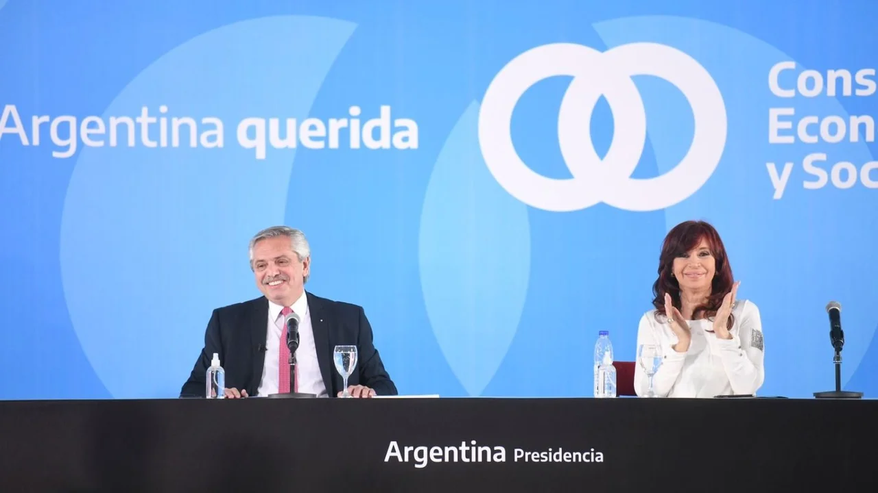cristina kirchner y alberto fernández 