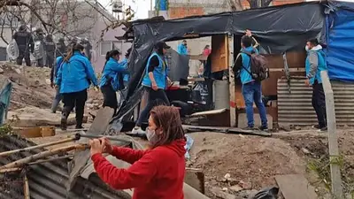 Repudios del Frente de Todos al violento desalojo en la villa 31 Repudios del Frente de Todos al violento desalojo en la villa 31