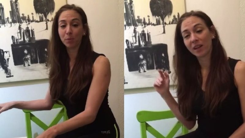 Le rechazaron el alquiler por ser ciega. Eliana Manso grabó un video en su cuenta de Instagram.