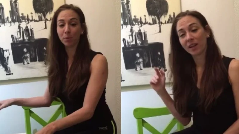 Le rechazaron el alquiler por ser ciega. Eliana Manso grabó un video en su cuenta de Instagram.