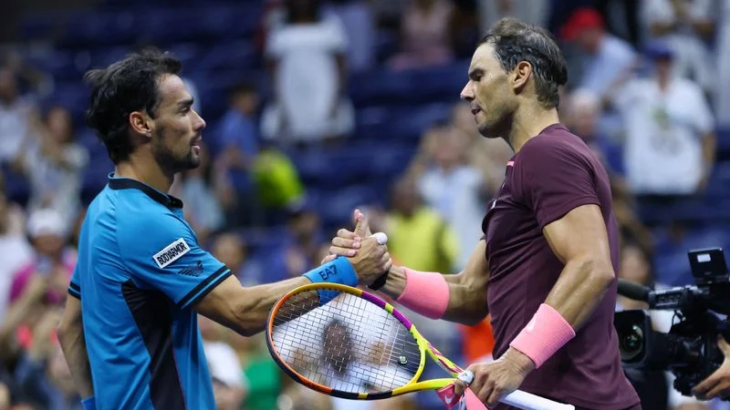 Nadal gana un feo partido contra Fognini en el Abierto de EEUU