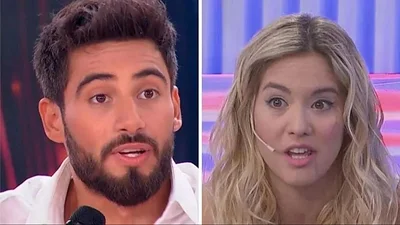 Nico Occhiato y Flor Vigna peleados. El Último Pasajero. Telefe. Nico Occhiato y Flor Vigna peleados. El Último Pasajero. Telefe.