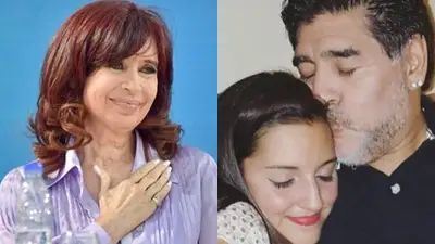Cristina Kirchner. Jana Maradona. Cristina Kirchner. Jana Maradona.