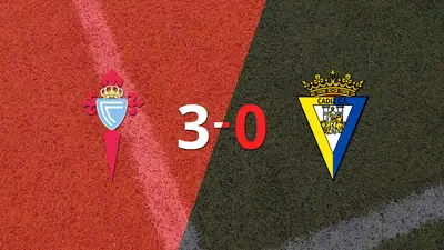 Celta goleó 3-0 a Cádiz con doblete de Iago Aspas Celta goleó 3-0 a Cádiz con doblete de Iago Aspas