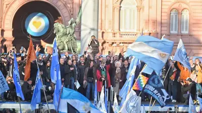 Plaza de Mayo. Atentado a Cristina Plaza de Mayo. Atentado a Cristina