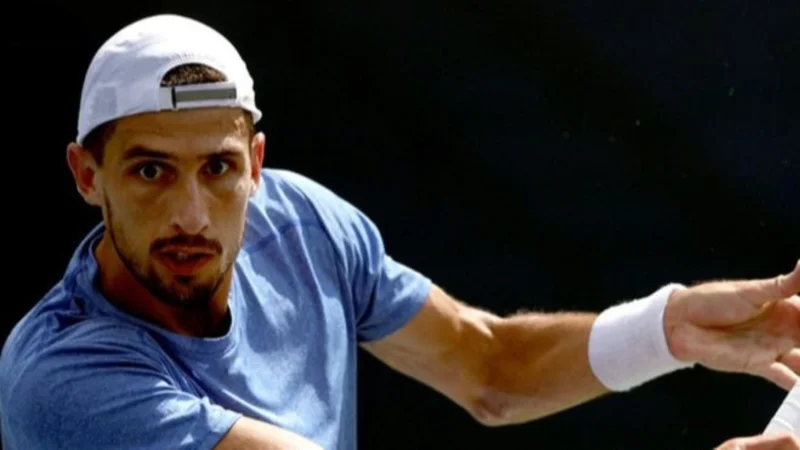 Terminó el sueño de Cachín en el US Open y quedó eliminado
