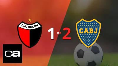 Colón cayó 2-1 en casa frente a Boca Juniors Colón cayó 2-1 en casa frente a Boca Juniors