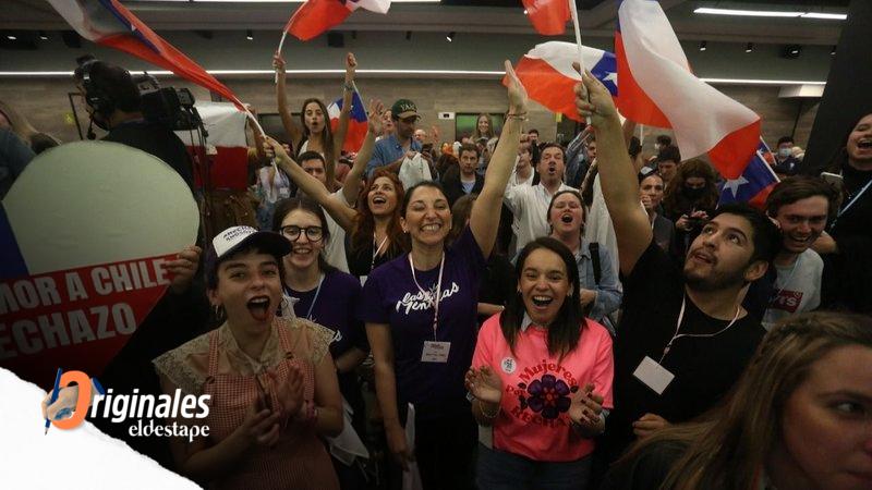 Arrasó el Rechazo a la nueva Constitución en Chile 
