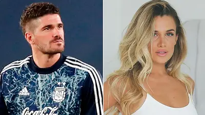 Camila Homs y Rodrigo de Paul. Camila Homs y Rodrigo de Paul.