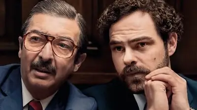 Argentina 1985. Peter Lanzani. Ricardo Darín Argentina 1985. Peter Lanzani. Ricardo Darín