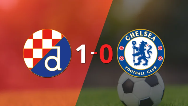 En su casa Dinamo Zagreb derrotó a Chelsea 1 a 0