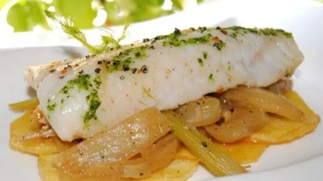 Merluza al horno
