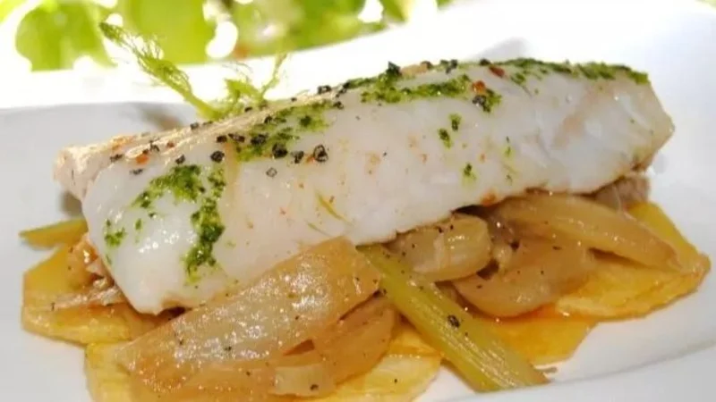Merluza al horno