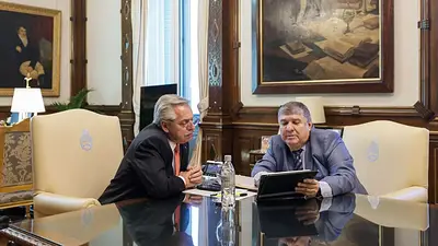 Tras el pedido para frenar el juicio contra Cristina Kirchner, Alberto Fernández se reunió con Mayans Tras el pedido para frenar el juicio contra Cristina Kirchner, Alberto Fernández se reunió con Mayans