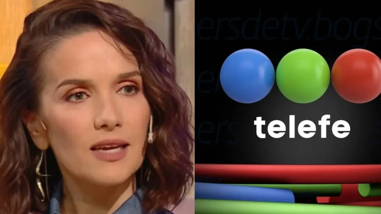Natalia Oreiro y Wanda Nara. Quién tiene la máscara. Telefe.