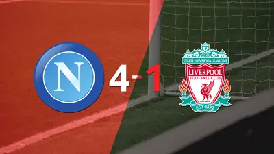 Napoli golea 4-1 a Liverpool y Piotr Zielinski firma doblete Napoli golea 4-1 a Liverpool y Piotr Zielinski firma doblete