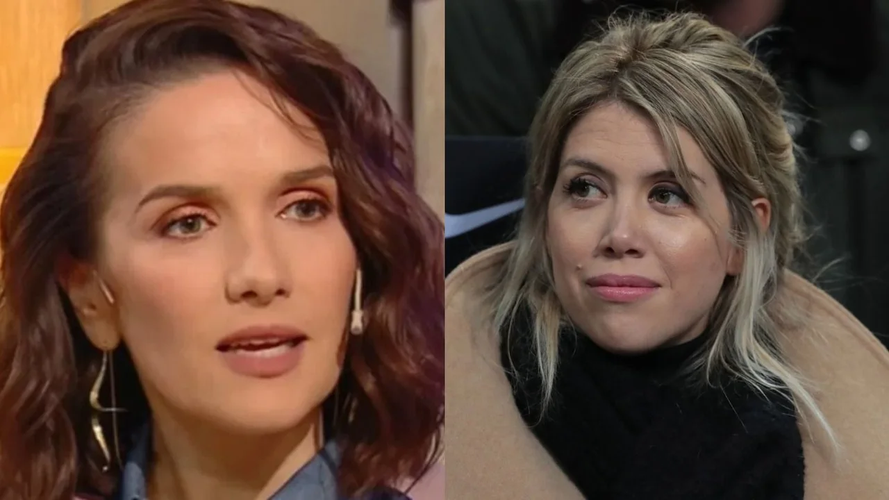 Natalia Oreiro y Wanda Nara