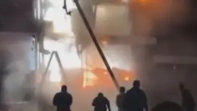 Incendio en los estudios de La Voz Perú. Incendio en los estudios de La Voz Perú.