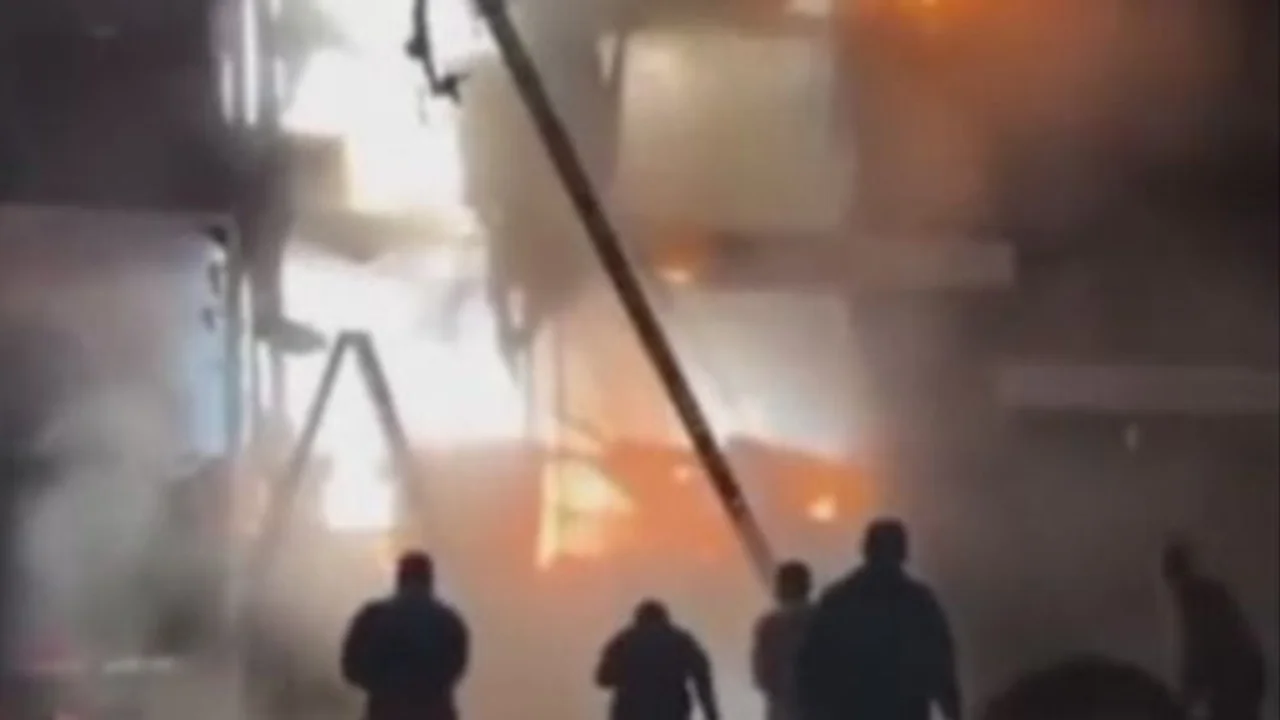 Incendio en los estudios de La Voz Perú.