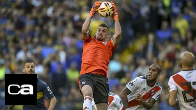 Franco Armani, River, Superclásico, Boca, fútbol argentino, deportes Franco Armani, River, Superclásico, Boca, fútbol argentino, deportes