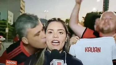 Una periodista brasileña fue acosada en la previa de Flamengo-Vélez