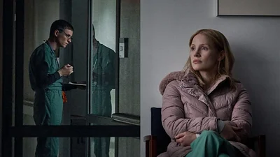 El Ángel de la Muerte. Netflix. Jessica Chastain. Eddie Redmayne El Ángel de la Muerte. Netflix. Jessica Chastain. Eddie Redmayne