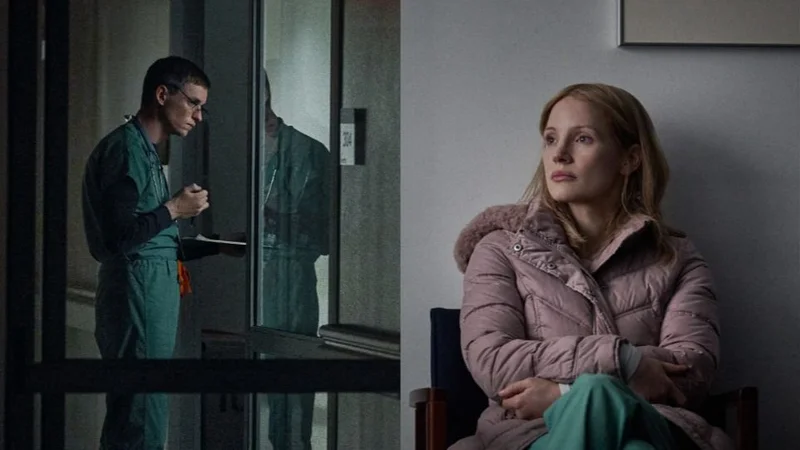 El Ángel de la Muerte. Netflix. Jessica Chastain. Eddie Redmayne