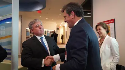 Tras la visita de Sergio Massa, Chevron y Total anunciaron inversiones por US$ 1.030 millones Tras la visita de Sergio Massa, Chevron y Total anunciaron inversiones por US$ 1.030 millones