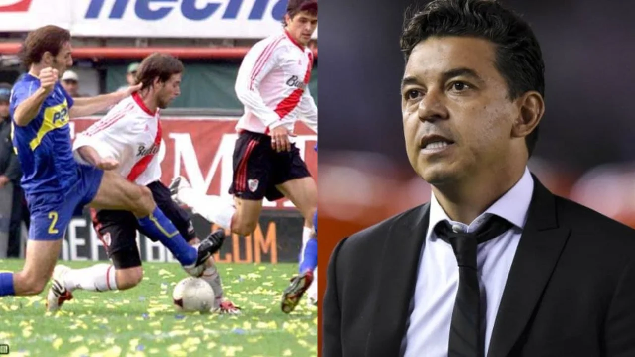 Marcelo Gallardo River Plate Superclásico