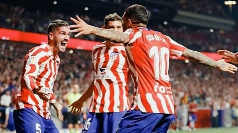 Rodrigo De Paul Ángel Correa Nahuel Molina Atlético de Madrid