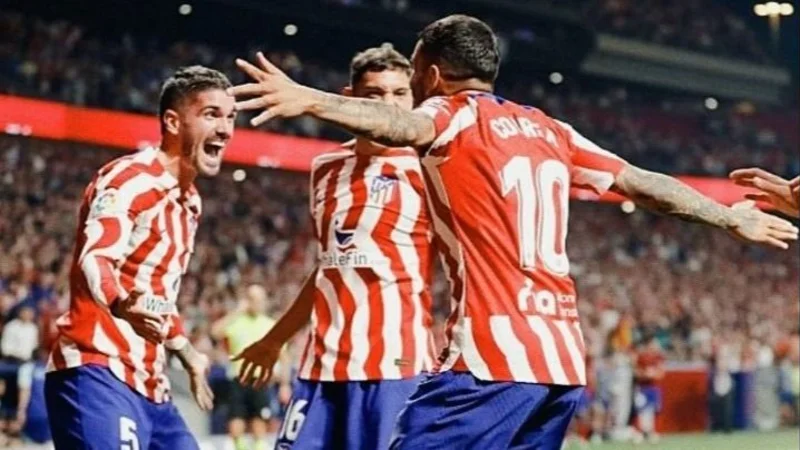 Rodrigo De Paul Ángel Correa Nahuel Molina Atlético de Madrid