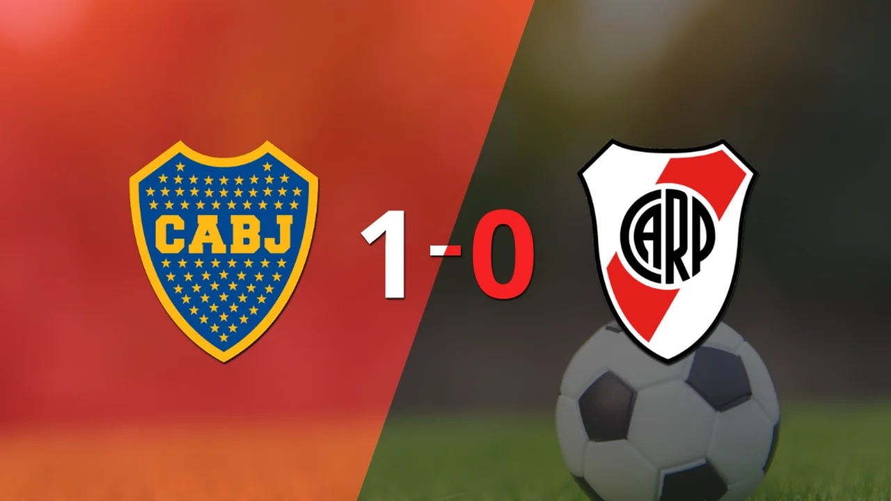 Boca Juniors se quedó con el Superclásico por 1 a 0