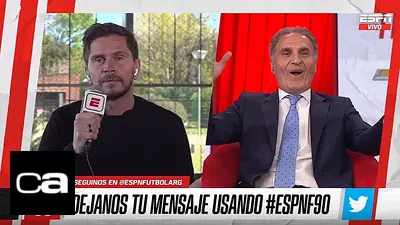 Al fin, El Pollo Vignolo reveló qué tiene en su mano izquierda en ESPN y Ruggeri festejó en vivo. Al fin, El Pollo Vignolo reveló qué tiene en su mano izquierda en ESPN y Ruggeri festejó en vivo.
