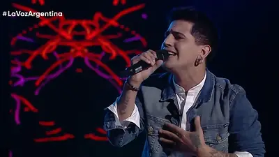 Yhosva Montoya, el ganador de La Voz Argentina. Yhosva Montoya, el ganador de La Voz Argentina.