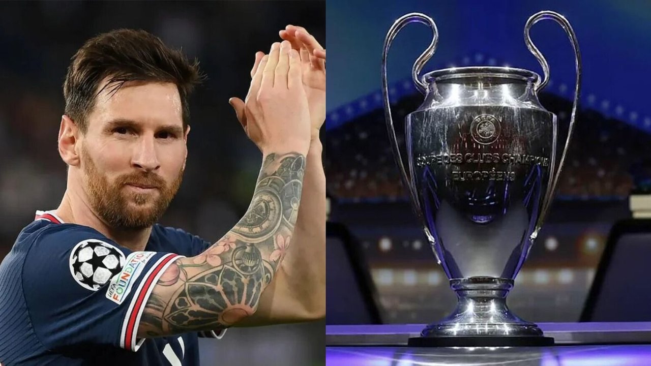 UEFA Champions League Lionel Messi PSG