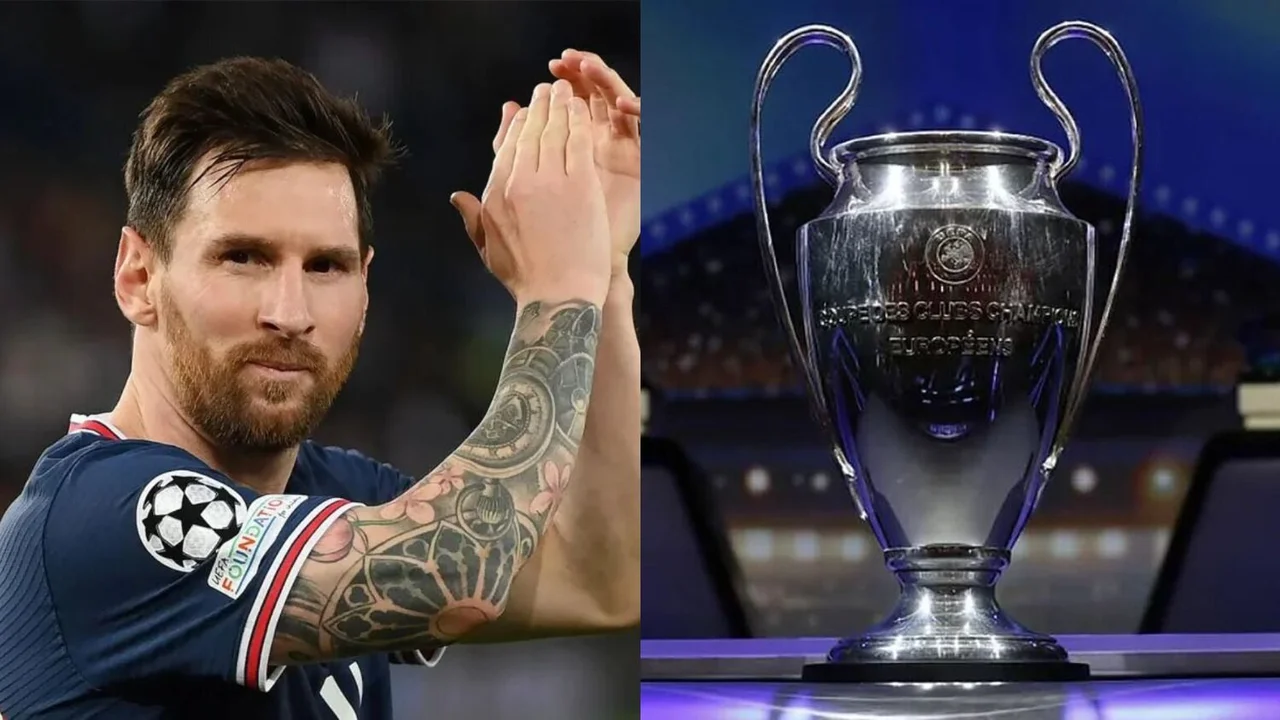 UEFA Champions League Lionel Messi PSG