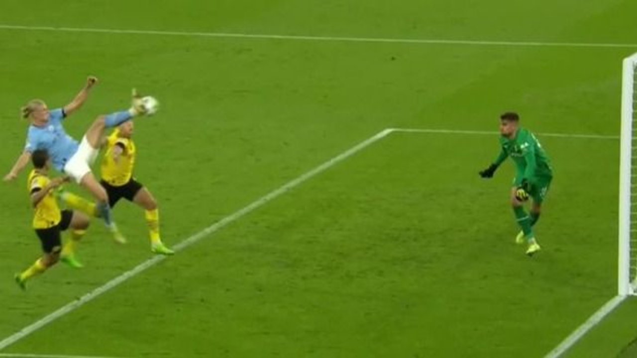 UEFA Champions League, Manchester City, Erling Haaland, Julián Álvarez, Borussia Dortmund.