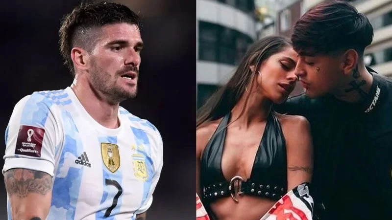 Rodrigo De Paul hizo un particular comentario tras ver el video del beso de Tini Stoessel a Tiago PZK