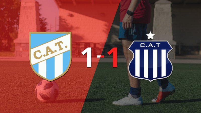 Atlético Tucumán y Talleres se reparten los puntos y empatan 1-1